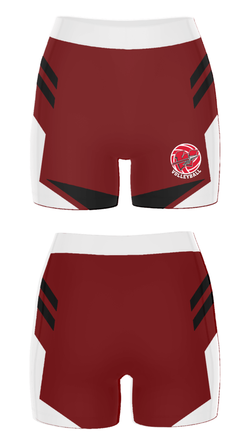 Women's Compression Shorts, Warrenton R-3 High School Volleyball, Men's Volleyball, Teamtime, Team time, sublimation, custom sports apparel, team uniforms, spirit wear, spiritwear, sports uniforms, custom shirts, team store, custom team store, fundraiser sports, apparel fundraiser
