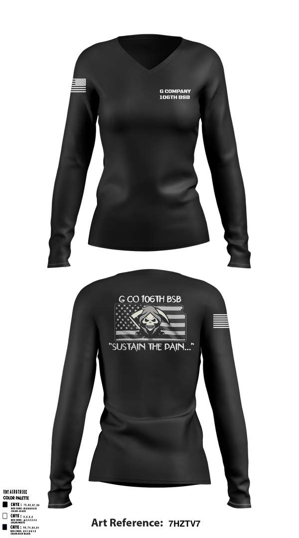 Women's Long Sleeve Vneck Shirt, , Army, Teamtime, Team time, sublimation, custom sports apparel, team uniforms, spirit wear, spiritwear, sports uniforms, custom shirts, team store, custom team store, fundraiser sports, apparel fundraiser