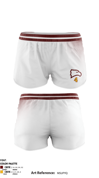 Track Shorts, Kaitlyn Tucker PowerNIL, , Teamtime, Team time, sublimation, custom sports apparel, team uniforms, spirit wear, spiritwear, sports uniforms, custom shirts, team store, custom team store, fundraiser sports, apparel fundraiser