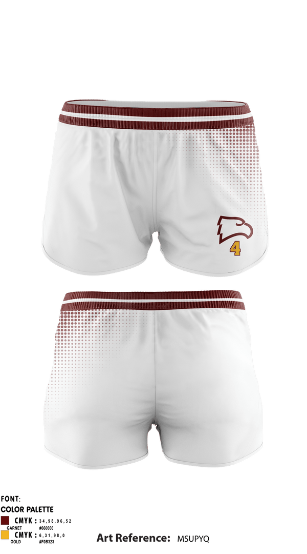 Track Shorts, Kaitlyn Tucker PowerNIL, , Teamtime, Team time, sublimation, custom sports apparel, team uniforms, spirit wear, spiritwear, sports uniforms, custom shirts, team store, custom team store, fundraiser sports, apparel fundraiser
