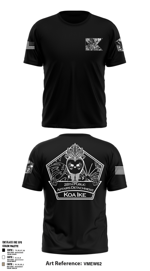 Short Sleeve Performance Shirt, 28th Public Affairs Detachment, Army, Teamtime, Team time, sublimation, custom sports apparel, team uniforms, spirit wear, spiritwear, sports uniforms, custom shirts, team store, custom team store, fundraiser sports, apparel fundraiser