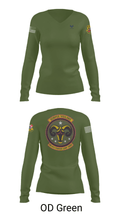 Towson Composite Squadron 17976164 Women's Long Sleeve V-neck Shirt - 40
