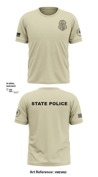 Short Sleeve Performance Shirt, , Police, Teamtime, Team time, sublimation, custom sports apparel, team uniforms, spirit wear, spiritwear, sports uniforms, custom shirts, team store, custom team store, fundraiser sports, apparel fundraiser