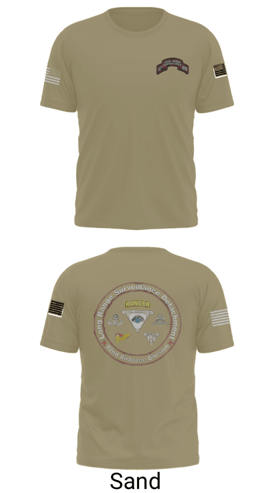 82nd LRSD 20320535 Short Sleeve Performance Shirt - 36