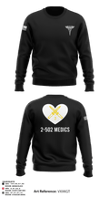 2-502IN Medical Platoon 90993317 Crew Neck Sweatshirt - 1