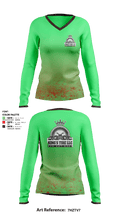 Kings tire llcKings tire llc 85395924 Women's Long Sleeve V-neck Shirt - 1