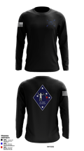 BLT 2d Battalion, 1st Marines, Weapons Co, CAAT Blue 79953351 Long Sleeve Performance Shirt - 6