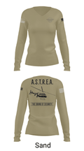 San Diego County Sheriff ASTREA 4789154 Women's Long Sleeve V-neck Shirt - 42