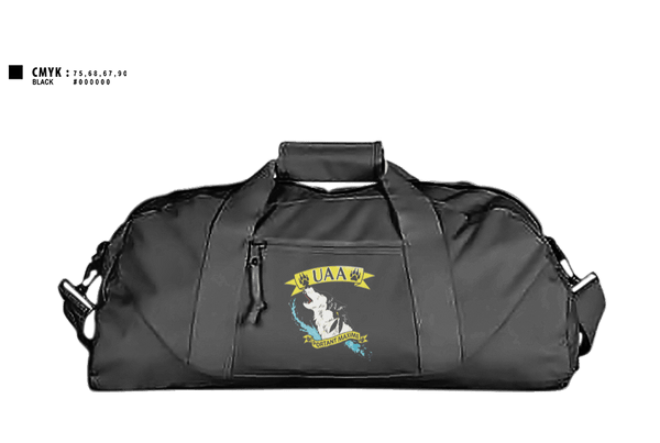 Duffle Bag, ARMY ROTC, Army, Teamtime, Team time, sublimation, custom sports apparel, team uniforms, spirit wear, spiritwear, sports uniforms, custom shirts, team store, custom team store, fundraiser sports, apparel fundraiser