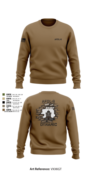 Dynamic 42906299 Crew Neck Sweatshirt - 52