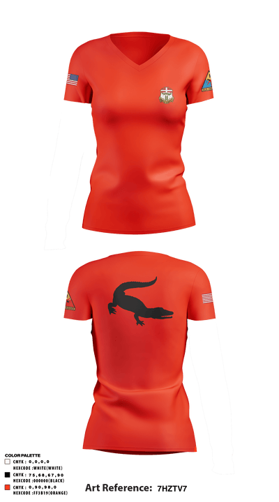 4-6 IN 39733287 Women's Short Sleeve V-neck Shirt - 3