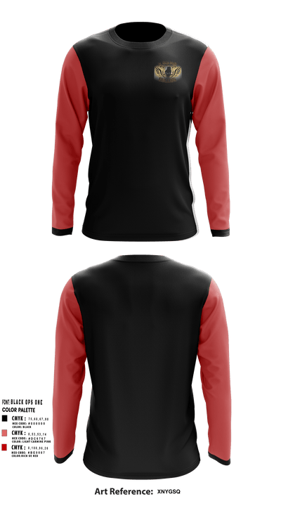 V Squad Bullies 49077677 Long Sleeve Performance Shirt - 1
