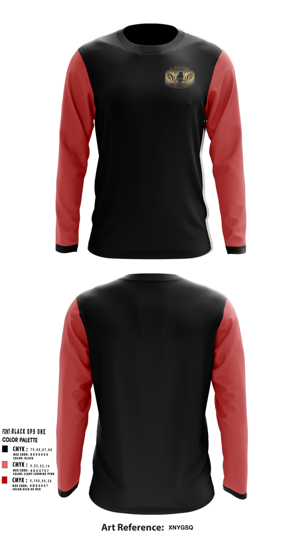 Long Sleeve Performance Shirt, V Squad Bullies, , Teamtime, Team time, sublimation, custom sports apparel, team uniforms, spirit wear, spiritwear, sports uniforms, custom shirts, team store, custom team store, fundraiser sports, apparel fundraiser