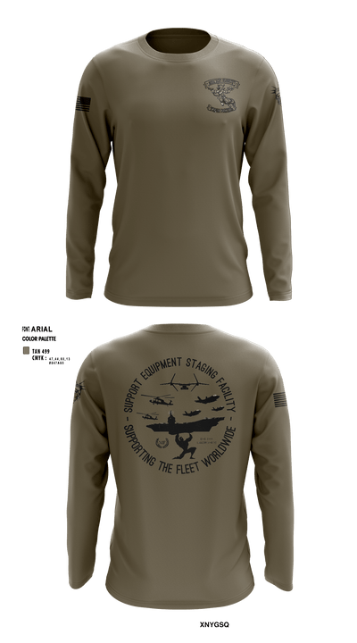 STAGING FACILITY 22010365 Long Sleeve Performance Shirt - 7