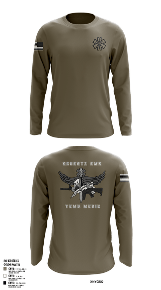 Long Sleeve Performance Shirt, Schertz SWAT, Fire Department, Teamtime, Team time, sublimation, custom sports apparel, team uniforms, spirit wear, spiritwear, sports uniforms, custom shirts, team store, custom team store, fundraiser sports, apparel fundraiser