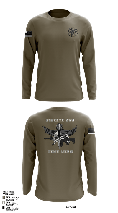 Schertz SWAT 48439829 Long Sleeve Performance Shirt - 6