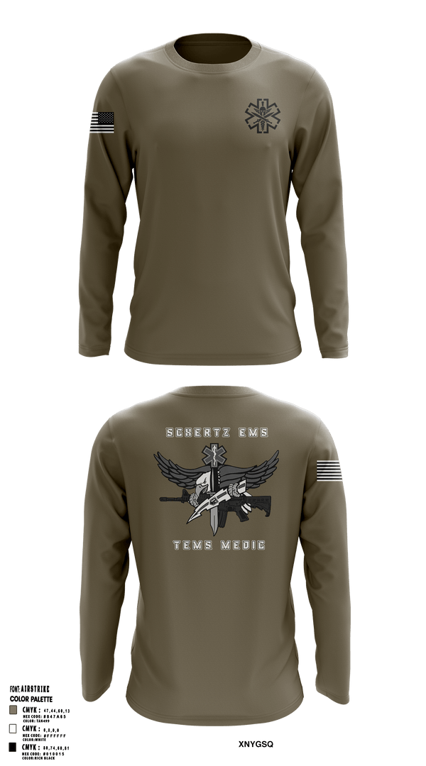 Long Sleeve Performance Shirt, Schertz SWAT, Fire Department, Teamtime, Team time, sublimation, custom sports apparel, team uniforms, spirit wear, spiritwear, sports uniforms, custom shirts, team store, custom team store, fundraiser sports, apparel fundraiser