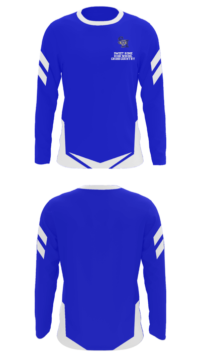 Sweet Home High School Cross Country 24439885 Long Sleeve Performance Shirt - 11