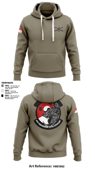 Hoodie, B TRP 5-17 ACS, Army, Teamtime, Team time, sublimation, custom sports apparel, team uniforms, spirit wear, spiritwear, sports uniforms, custom shirts, team store, custom team store, fundraiser sports, apparel fundraiser