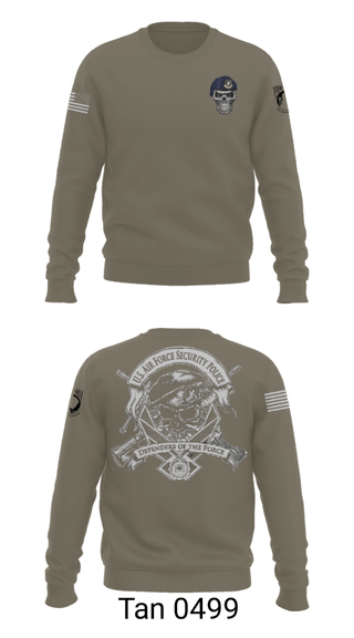 Crew Neck Sweatshirt, , Air Force, Teamtime, Team time, sublimation, custom sports apparel, team uniforms, spirit wear, spiritwear, sports uniforms, custom shirts, team store, custom team store, fundraiser sports, apparel fundraiser