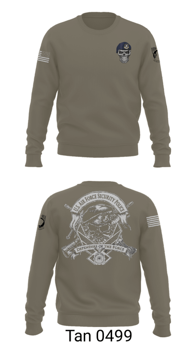 122d Security Forces Squadron 67227139 Crew Neck Sweatshirt - 11