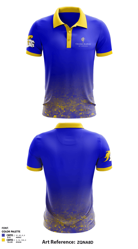 Short Sleeve Performance Polo, Christian Academy of Indiana, Spirit Store, Teamtime, Team time, sublimation, custom sports apparel, team uniforms, spirit wear, spiritwear, sports uniforms, custom shirts, team store, custom team store, fundraiser sports, apparel fundraiser