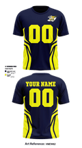 Santa Clara High School Football 15667372 Short Sleeve Performance Shirt - 3