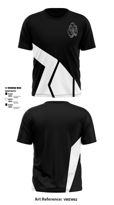 Black Bears 24301443 Short Sleeve Performance Shirt - 1