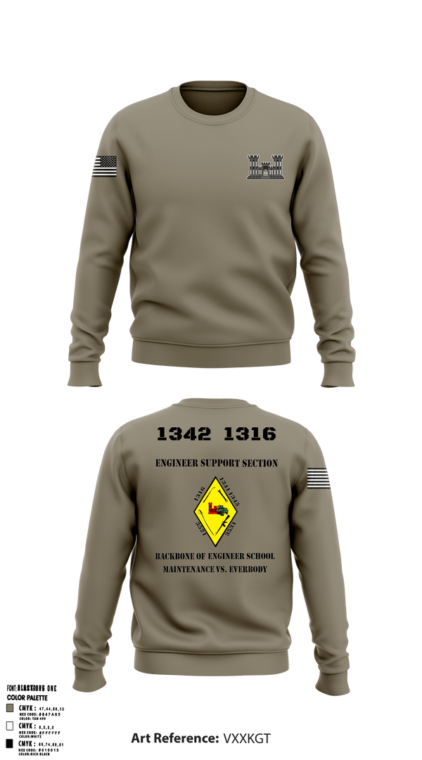 Crew Neck Sweatshirt, , Marines, Teamtime, Team time, sublimation, custom sports apparel, team uniforms, spirit wear, spiritwear, sports uniforms, custom shirts, team store, custom team store, fundraiser sports, apparel fundraiser