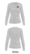 Prairieview School Cheer 29417373 Women's Long Sleeve V-neck Shirt - 34