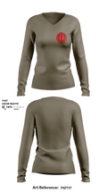 Alpha One Security Group 81233537 Women's Long Sleeve V-neck Shirt - 3