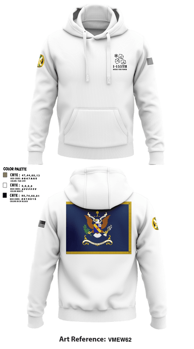 1-155th Dixie Thunder 83572891 Hoodie - 2