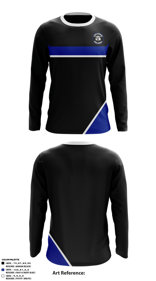 Long Sleeve Performance Shirt, Lake Norman High School, Spirit Store, Teamtime, Team time, sublimation, custom sports apparel, team uniforms, spirit wear, spiritwear, sports uniforms, custom shirts, team store, custom team store, fundraiser sports, apparel fundraiser