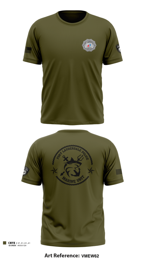 Short Sleeve Performance Shirt, Fort Lauderdale Police Department Marine Unit, Police, Teamtime, Team time, sublimation, custom sports apparel, team uniforms, spirit wear, spiritwear, sports uniforms, custom shirts, team store, custom team store, fundraiser sports, apparel fundraiser