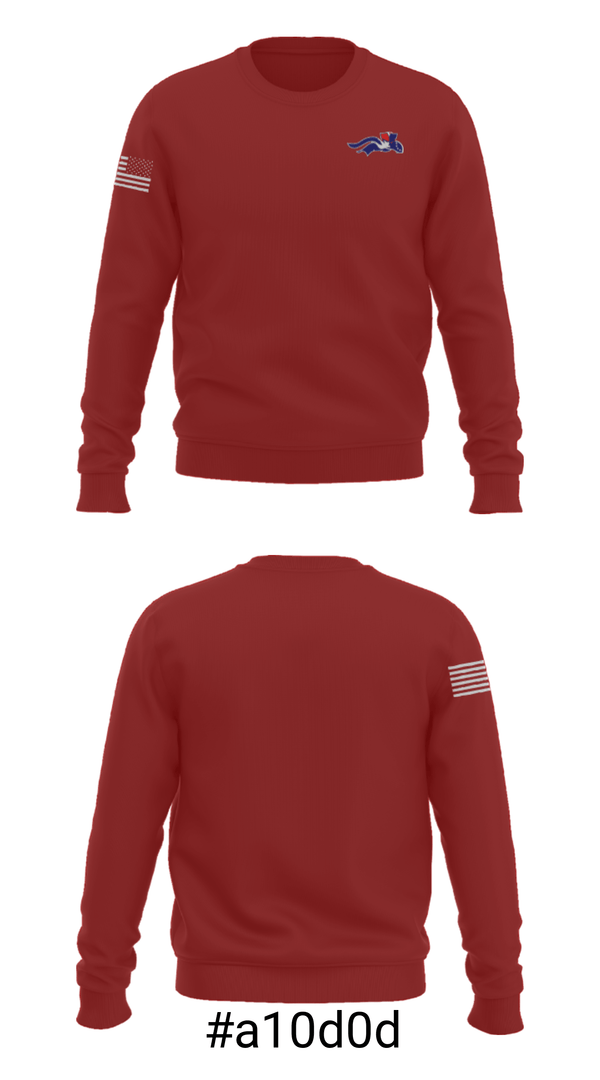Crew Neck Sweatshirt, John Stark Regional High School Hockey, Ice Hockey, Teamtime, Team time, sublimation, custom sports apparel, team uniforms, spirit wear, spiritwear, sports uniforms, custom shirts, team store, custom team store, fundraiser sports, apparel fundraiser