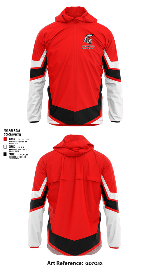 Windbreaker, South Parkland Youth Association Lacrosse, Men's Lacrosse, Teamtime, Team time, sublimation, custom sports apparel, team uniforms, spirit wear, spiritwear, sports uniforms, custom shirts, team store, custom team store, fundraiser sports, apparel fundraiser