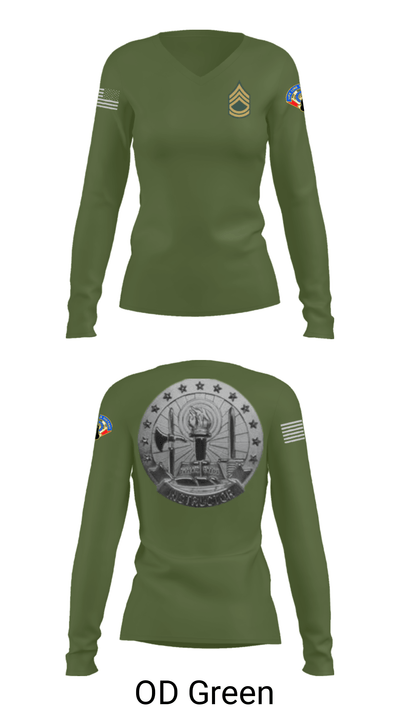 Paralegal Specialist Training Center 35051511 Women's Long Sleeve V-neck Shirt - 40