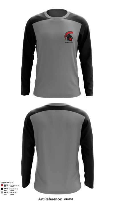 Discovery High School Basketball 24970780 Long Sleeve Performance Shirt - 2