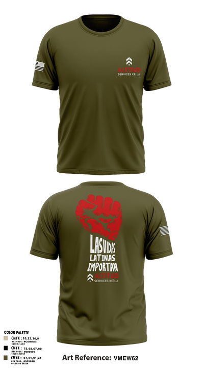 Altitud Services 64389490 Short Sleeve Performance Shirt - 2