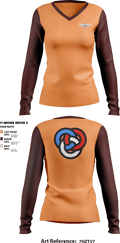 K2 1203760 Women's Long Sleeve V-neck Shirt - 1