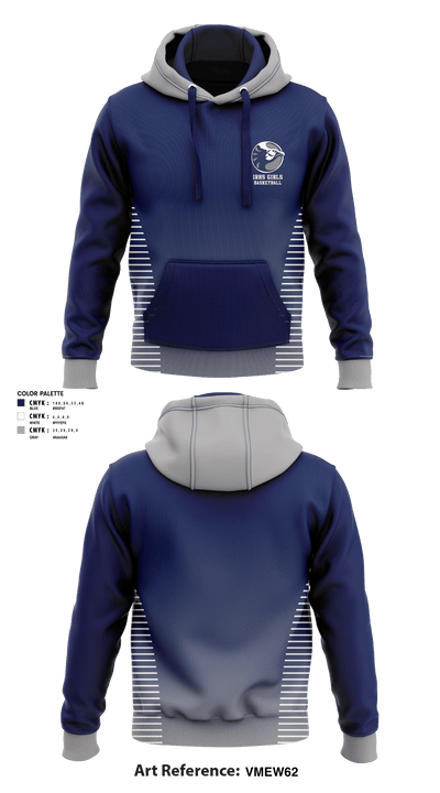 IRHS Girls Basketball 1389939 Hoodie - 1