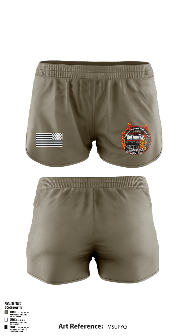 Ranger Panties, , Fire Department, Teamtime, Team time, sublimation, custom sports apparel, team uniforms, spirit wear, spiritwear, sports uniforms, custom shirts, team store, custom team store, fundraiser sports, apparel fundraiser