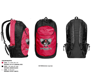 Gear Bag, wellesley girls tennis, Tennis, Teamtime, Team time, sublimation, custom sports apparel, team uniforms, spirit wear, spiritwear, sports uniforms, custom shirts, team store, custom team store, fundraiser sports, apparel fundraiser