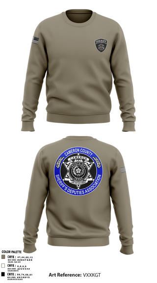 Crew Neck Sweatshirt, Carrizalez, Police, Teamtime, Team time, sublimation, custom sports apparel, team uniforms, spirit wear, spiritwear, sports uniforms, custom shirts, team store, custom team store, fundraiser sports, apparel fundraiser