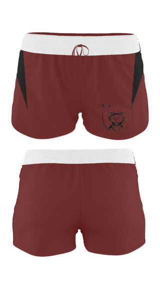 Women's Shorts, Baptist Hill High School Cheer, Cheer, Teamtime, Team time, sublimation, custom sports apparel, team uniforms, spirit wear, spiritwear, sports uniforms, custom shirts, team store, custom team store, fundraiser sports, apparel fundraiser