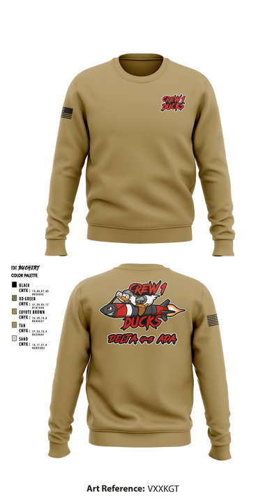 Delta 4-5 58559779 Crew Neck Sweatshirt - 8