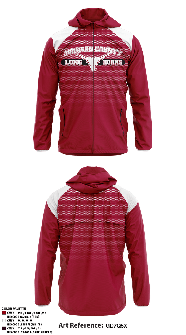 Windbreaker, JOHNSON COUNTY LONGHORNSPOLICE, Wrestling, Teamtime, Team time, sublimation, custom sports apparel, team uniforms, spirit wear, spiritwear, sports uniforms, custom shirts, team store, custom team store, fundraiser sports, apparel fundraiser