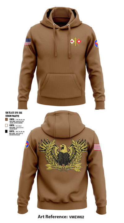 142 FA BDE Warrants 90151775 Hoodie - 50
