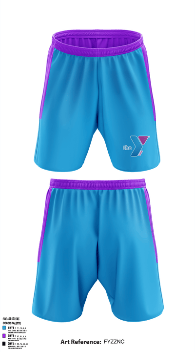 Greenwood Family Ymca 15435325 Athletic Shorts With Pockets - 1