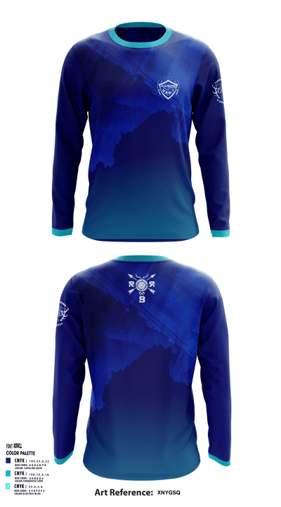 Raising Rods 82748251 Long Sleeve Performance Shirt - 1